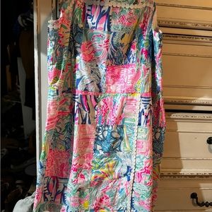 Lilly Pulitzer Dress with built in shorts like new worn once
